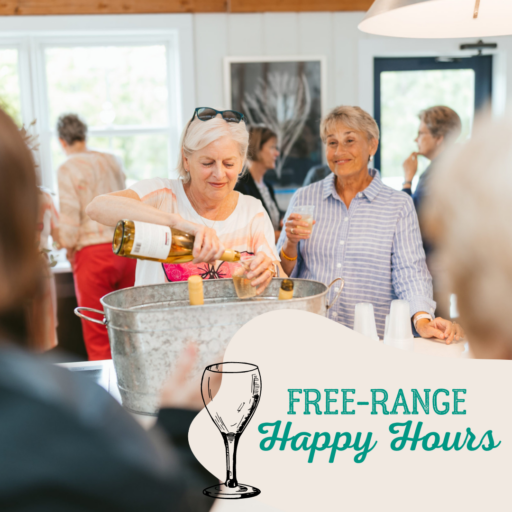 Free Range Happy Hours. Chickahominy Falls